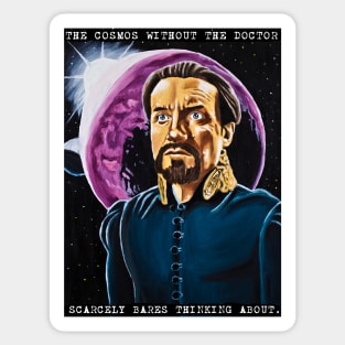 The Cosmos Without the Doctor Sticker